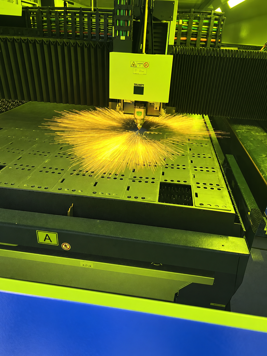 Trumpf laser cutting machine at Egerton Enterprise